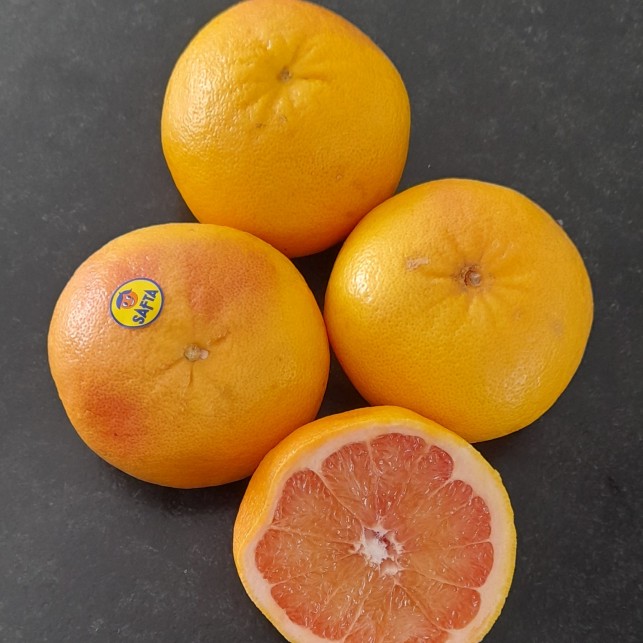 Pomelos rose Lot de 3
