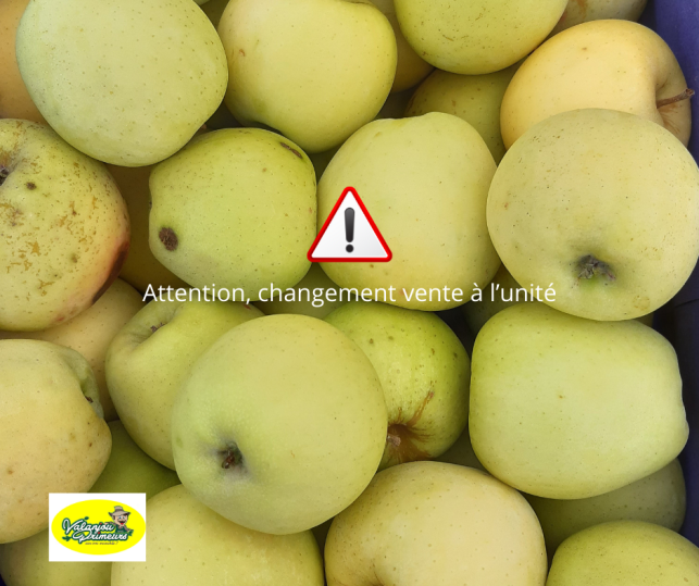 Pomme Golden - par unité