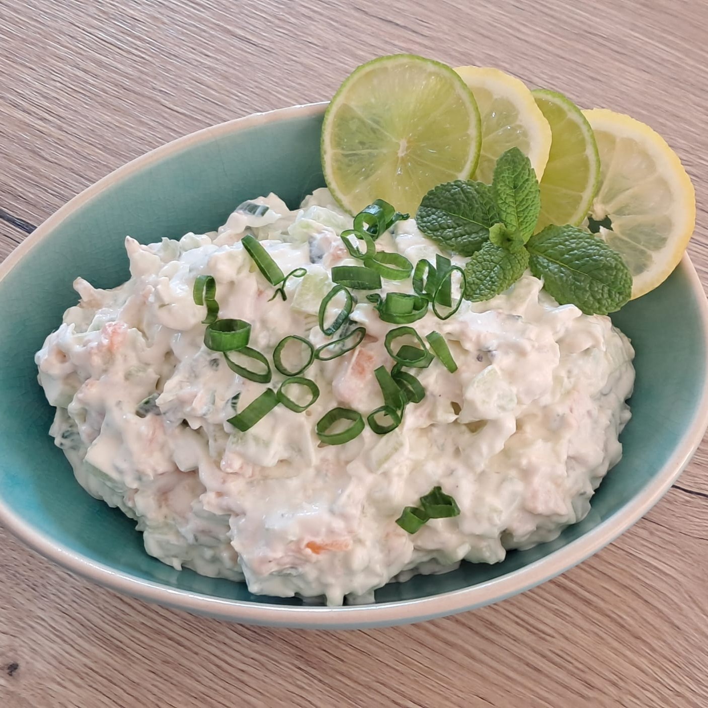 Tartinade concombre saumon