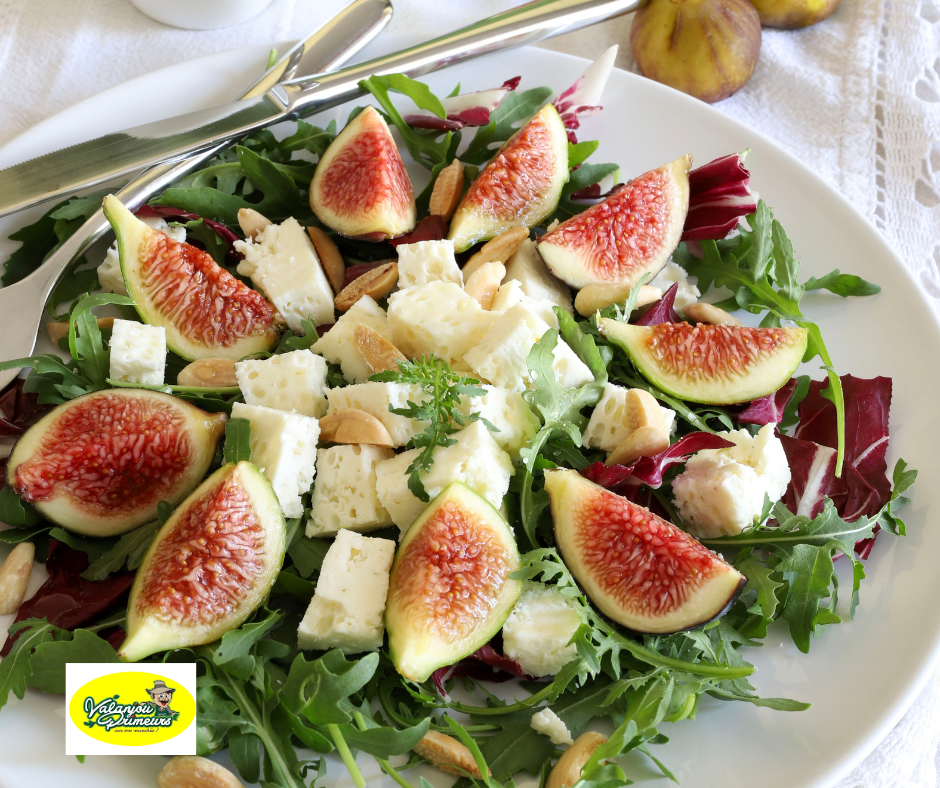 Salade de figues à la feta