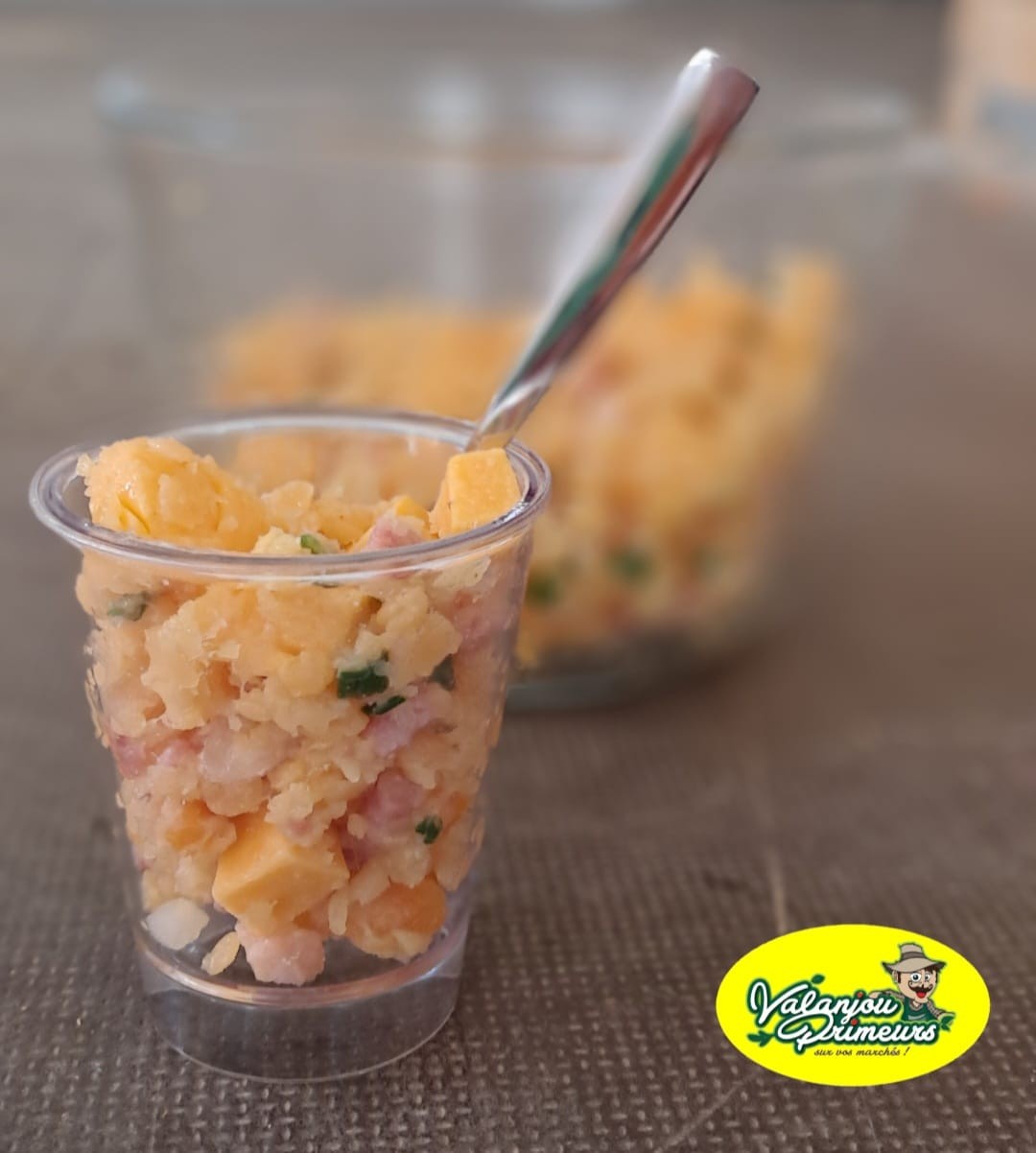 Salade de lentilles corail