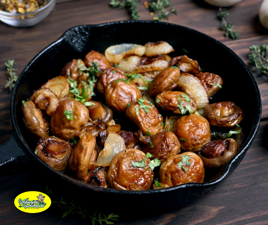 Poêlée forestière aux marrons