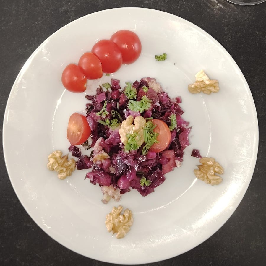 Salade de chou rouge