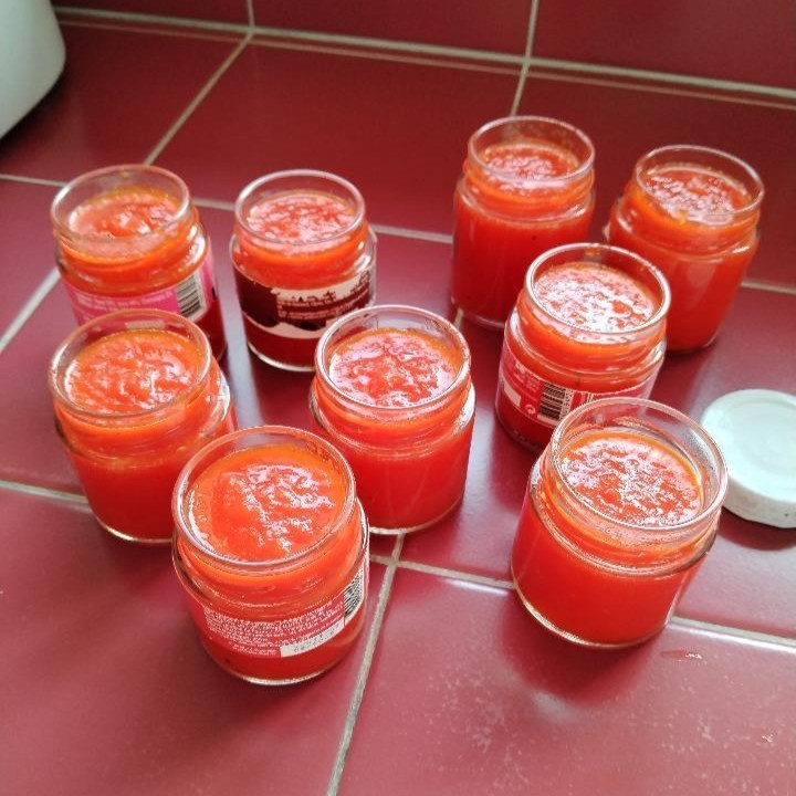 Confiture de poivron rouge