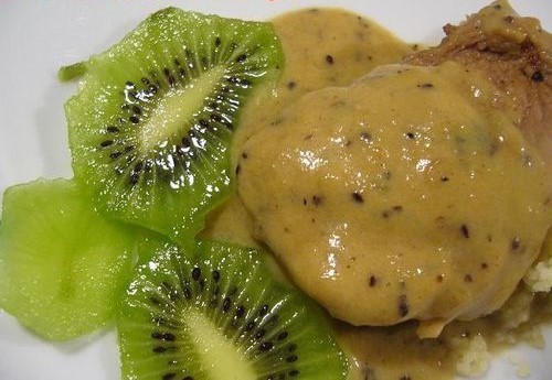 Filet mignon au kiwi